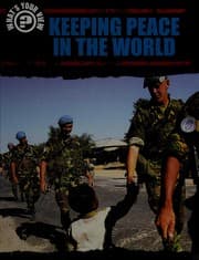 Tapa de Keeping peace in the world