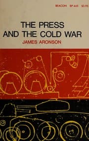 Tapa de The press and the cold war