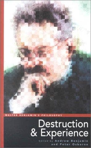 Tapa de Walter Benjamin's Philosophy
