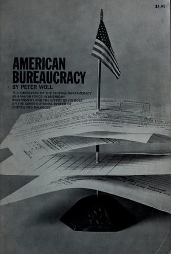 Tapa de American bureaucracy.
