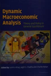 Tapa de Dynamic macroeconomic analysis