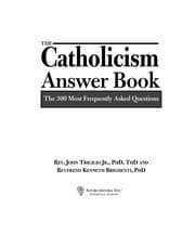 Tapa de The Catholicism answer book