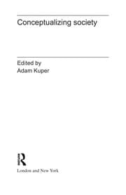 Tapa de Conceptualizing society