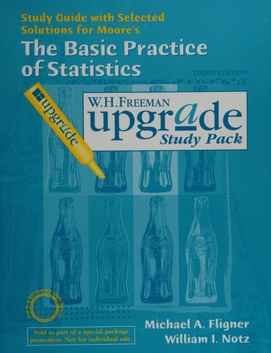 Tapa de The Basic Practice of Statistics, Third Edition (Study Guide)