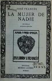 Tapa de La Mujer de Nadie