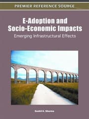 Tapa de E-adoption and socio-economic impacts, emerging infrastructural effects
