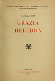 Tapa de Grazia Deledda
