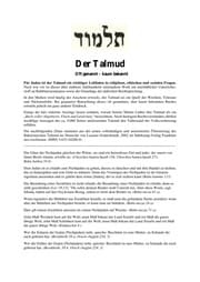 Tapa de Der Babylonische Talmud. Sonderausgabe