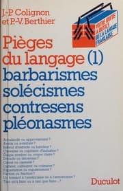 Tapa de Pièges du langage
