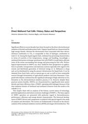 Tapa de Electrocatalysis of direct methanol fuel cells