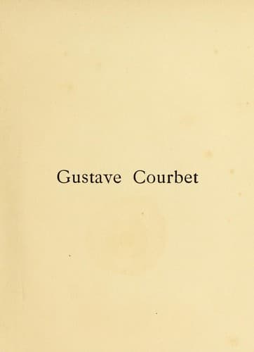 Tapa de Gustave Courbet
