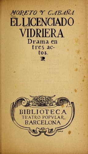 Tapa de El licenciado Vidriera