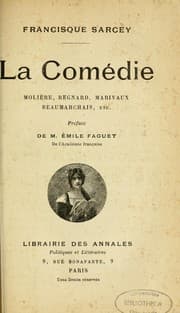 Tapa de La comédie