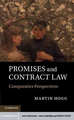 Tapa de Promises and contract law