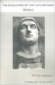 Tapa de The Evolution of the Late Antique World
