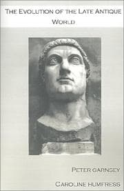 Tapa de Evolution of the Late Antique World