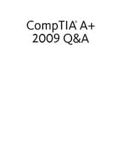 Tapa de CompTIA A+ 2009 Q&A