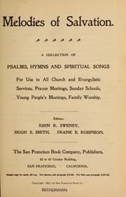 Tapa de Melodies of salvation
