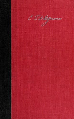 Tapa de Selected writings of E.T.A. Hoffmann