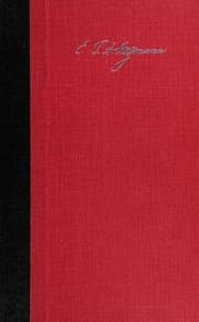 Tapa de Selected writings of E.T.A. Hoffmann