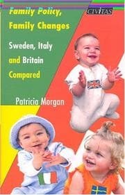 Tapa de Family Policy, Family Changes