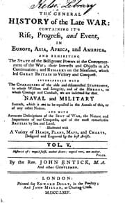 Tapa de The General History of the Late War: Containing It's Rise, Progress, and ..