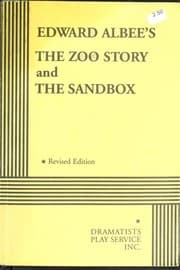 Tapa de Edward Albee's The zoo story and The sandbox