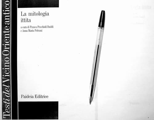 Tapa de La Mitologia ittita