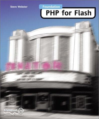 Tapa de Foundation PHP for Flash