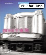 Tapa de Foundation PHP for Flash