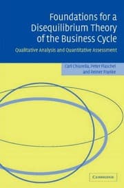 Tapa de Foundations for a disequilibrium theory of the business cycle