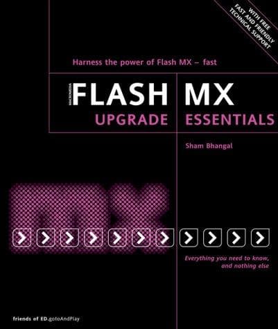 Tapa de Macromedia Flash MX Upgrade Essentials