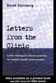 Tapa de Letters from the clinic