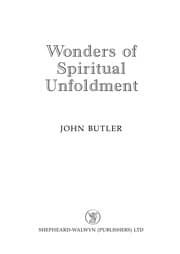 Tapa de Wonders of spiritual unfoldment