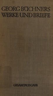 Tapa de Georg Büchners Werke und Briefe