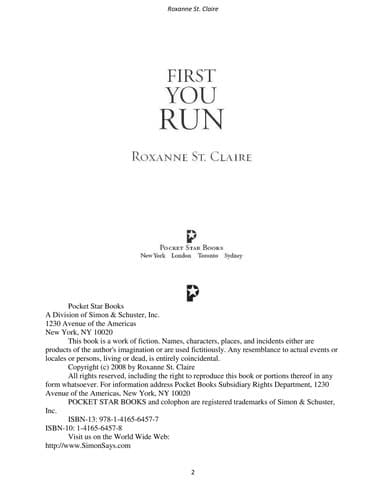 Tapa de First you run