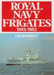 Tapa de Royal Navy frigates, 1945-1983