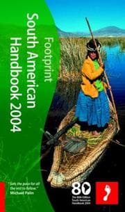 Tapa de Footprint 2004 South American Handbook (Footprint South American Handbook)