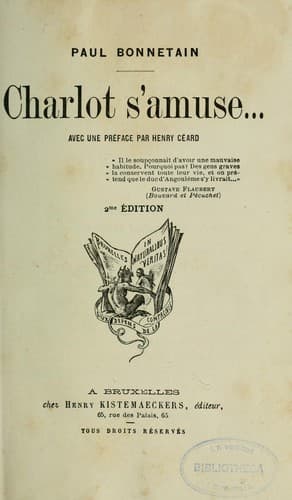 Tapa de Charlot s'amuse