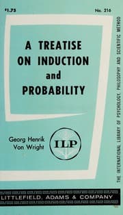 Tapa de A treatise on induction and probability