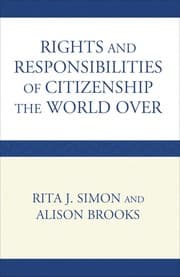 Tapa de Rights of responsibilities and citizenship the world over