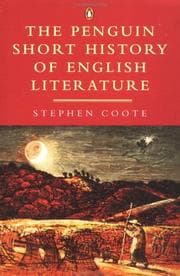 Tapa de The Penguin short history of English literature