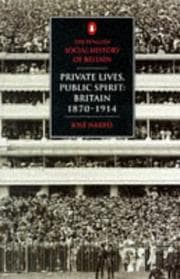 Tapa de Private Lives, Public Spirit: Britain