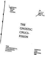 Tapa de The Gnostic Crucifixion