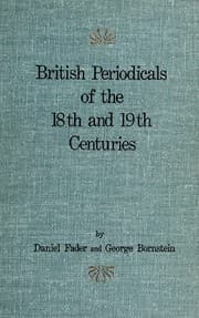 Tapa de British periodicals of the 18th and 19th centuries