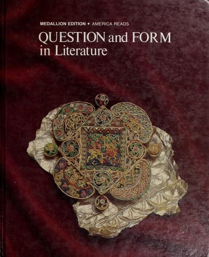 Tapa de Question and form in literature
