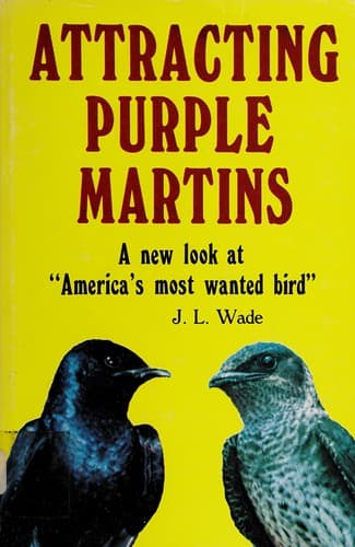 Tapa de Attracting purple martins