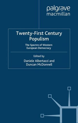Tapa de Twenty-first century populism