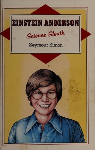 Tapa de Einstein Anderson, science sleuth