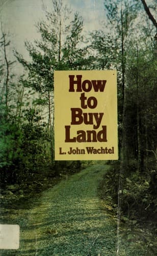 Tapa de How to buy land